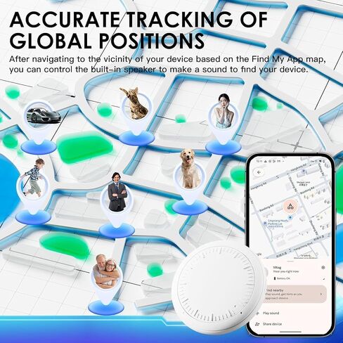 Undetectable GPS Tracker for Vehicles Real-Time Location Tracking Device | Magnetic Hidden GPS Tracker for Vehicles No Monthly Fee/No SIM Card,Portable GPS Tracking Device(for Android and iOS) in Saudi Arabia