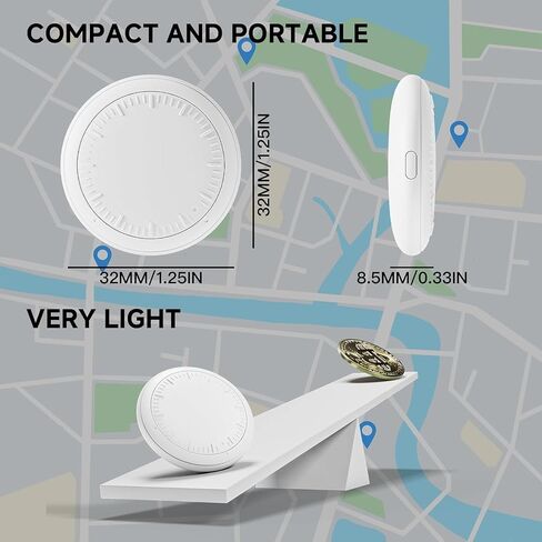 Undetectable GPS Tracker for Vehicles Real-Time Location Tracking Device | Magnetic Hidden GPS Tracker for Vehicles No Monthly Fee/No SIM Card,Portable GPS Tracking Device(for Android and iOS) in Saudi Arabia