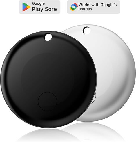Air Tracker Tag for Android（Android Only ） IP65 Waterproof Smart Tag & Item Finder | Ultra-Long Battery | Works with Google Find My Device | Find Keys/Wallet/Car (2026 new Model) in Saudi Arabia