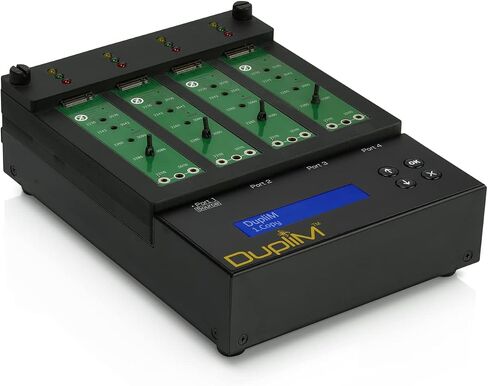 DupliM 1:3 NVMe Flatbed Copier - M.2 NVMe PCIe Duplicator and Sanitizer in Saudi Arabia