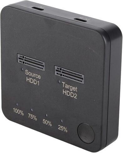 JTLB M.2 SSD Duplicator Dual Bay 1Gbps High Speed Offline Clone M.2 SSD Docking Station for 2230 2242 2260 2280 22110 with Storage Box for /7/8/9 OS X Laptop in Kuwait