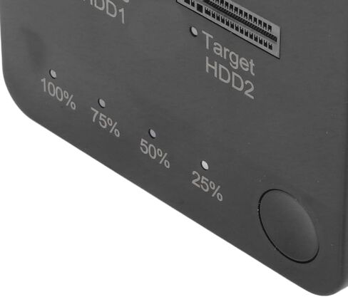 JTLB M.2 SSD Duplicator Dual Bay 1Gbps High Speed Offline Clone M.2 SSD Docking Station for 2230 2242 2260 2280 22110 with Storage Box for /7/8/9 OS X Laptop in Kuwait