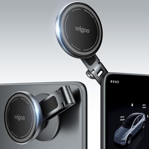 Wigoo for Tesla Model 3/Y/YL/X/S Phone Mount, OEM-Style, Strongest Magnet in Saudi Arabia