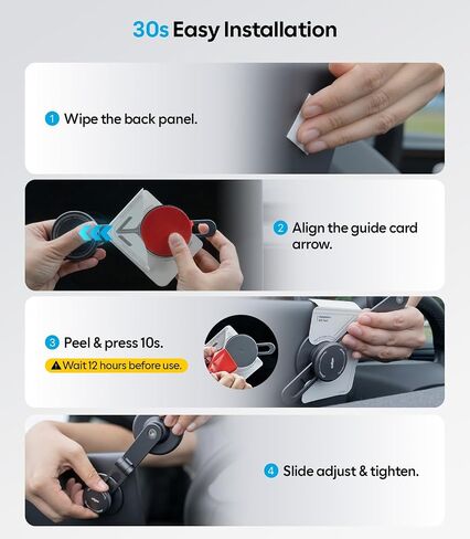 Wigoo for Tesla Model 3/Y/YL/X/S Phone Mount, OEM-Style, Strongest Magnet in Saudi Arabia