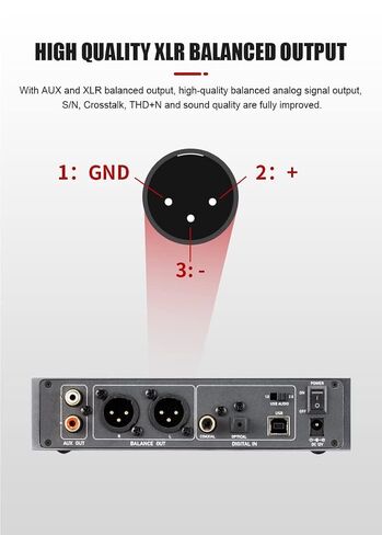 LEAUDIO XDUOO MU-604 Decoder 2*ES9018K2M DAC Chip Two USB Audio Mode MU604 High Performance DAC in Saudi Arabia