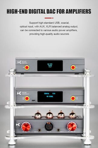 LEAUDIO XDUOO MU-604 Decoder 2*ES9018K2M DAC Chip Two USB Audio Mode MU604 High Performance DAC in Saudi Arabia