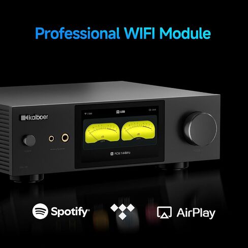 DAC-A8 ‌II HiFi DAC,Headphone Amplifier,Dual ES9039PRO,DSD512 32Bit/768kHz,MQA,Dual Femtosecond Clocks,Coaxial,Optical,HDMI-IIS,Bluetooth 5.4,RAC,XLR,Airplay2 in Saudi Arabia