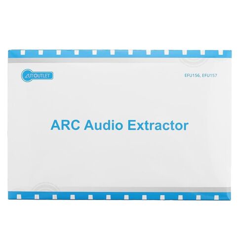AUTOUTLET ARC to 3.5mm Audio Extractor, HDMI ARC Converter for TV to Headphones, Speakers, Amplifiers, Supports Stereo Output, CEC Remote Volume Control, Compact for Home Entertainment(Support CEC) in Saudi Arabia