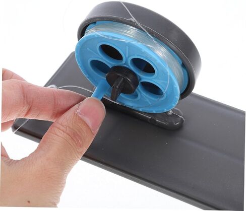 Uonlytech Tip-up Flag Marker Rod Abs Blue Foldable 225mm Ice Fishing | Portable Design, Easy Installation, Reliable Stability, Waterproof Build for Winter Fishing in Saudi Arabia