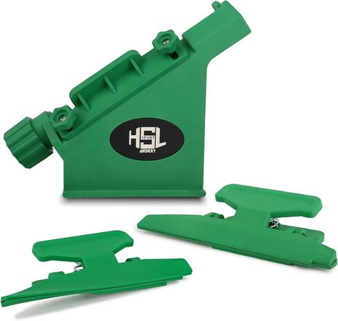 Archery Fletching Jig with Straight and Right Helical Clamps Vanes Feathers Sticker Tool for DIY Arrow Crossbow Bolts in Saudi Arabia