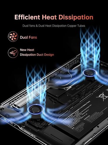 كمبيوتر محمول للألعاب KAIGERR 2026، كمبيوتر محمول 24 جيجابايت DDR5 512 جيجابايت NVMe SSD مع AMD Ryzen 7 H255(8C/16T، حتى 4.9 جيجاهرتز)، كمبيوتر محمول 16.0 بوصة Windows 11، رسومات Radeon RX Vega 8، واي فاي 6، لوحة مفاتيح بإضاءة خلفية in Kuwait