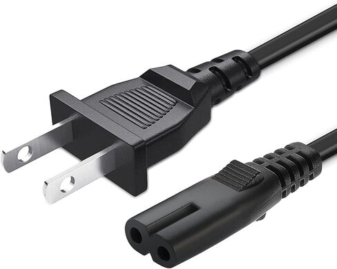 سلك إمداد طاقة تيار متردد 8FT 2 Prong لـ ONN. 100008736، JBL PartyBox 100 110 200 300 310 710 1000 مكبر صوت أثناء التنقل، JBL Soundbar 2.1 3.1 5.1 9.1، استبدال كابل شحن مكبر الصوت ION Game Day in Kuwait