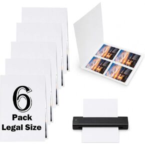 6PCS Laminator Carrier Sleeves Anti-Jam Reusable Sheets-Letter Size | Anti-jam lamination|Reusable carrier sheets|Letter size compatible|Fits most pouch laminators|Document photo protection in Saudi Arabia