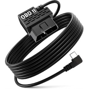 Dash Cam Power Cord USB C – 11.5FT Dashcam Power Adapter with Dual Ports Fast Charging, Compatible with Redtiger, Wolfbox, Vantrue, Viofo, TERUNSOUL and Most Dash Cameras in Saudi Arabia