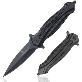 EDC Spring Assist Folding Pocket knife,Glass Breaker, Cool Knives for Outdoor Camping - Military Style - Tactical Knife with Liner Lock (Knife * 1) in Saudi Arabia