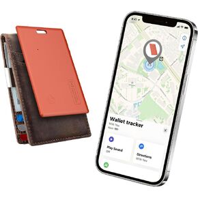 [معتمد من Apple MFi] (iOS فقط) بطاقة تعقب المحفظة، بطاقة محفظة Air-Tag، ابحث عن بطاقة التتبع الخاصة بي، تصميم مقاوم للماء، محدد موقع العناصر للمحفظة، والمفاتيح، والأمتعة، والحقائب، وجواز السفر، والمحفظة، 120 ديسيبل (أسود*1) in Kuwait