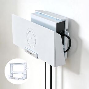 for Starlink Gen 3 Router Mount All-in-One Starlink Gen 3 Router Wall Mount | For Starlink Standard V3/4X Mesh Router & Gen 3/4X Power Supply Mounting Kit Space-Saving Starlink Router Wall Mount-LM-3C" in Saudi Arabia
