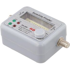 For Satellite Signal Finder, Receiver Powered Meter For Antenna Alignment | 22KHz Tone Output, Readable Backlit Gauge Screen, Battery-free Power Supply Mode, For Personal Dish Installation Calibration in Saudi Arabia