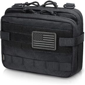 WYNEX Tactical Large Admin Molle Pouch of Double Layer Design EDC Organizer in Saudi Arabia