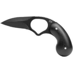 Sparrow F Fixed Blade Knife, AUS-8 Steel, G10 Handle | Compact fixed blade knife with AUS-8 steel, TiN coating, G10 handle & injection-molded sheath for EDC & utility use. in Kuwait