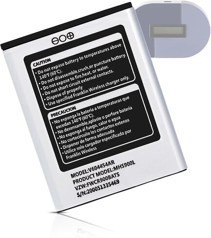 MHS900L Battery Replacement for Franklin Wireless: V604454AR for Verizon Ellipsis Jetpack MHS900L 4G LTE Mobile Hotspot Battery 2100mAh in Saudi Arabia