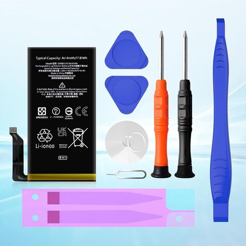 4614mAh Pixel 6 Battery Replacement Kits (New Upgraded) Compatible with Google Pixel 6 All Models with Adhesive and Repair Tool Kits (Pixel 6 Battery) in Kuwait