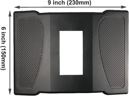 HW-339 Speaker Wall Mount, Wall Mount Speakers Brackets Support up to 100lbs Swivel & Tilt, PA Speaker Wall Mount for Large Speakers, Mounting Screws Hidden(2 packs, Black) in Saudi Arabia