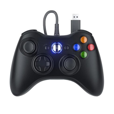 Gamrombo Wired Gaming Controller for Xbox 360, Gamepad Compatible with Xbox 360/360 S/360 E, PC Windows 11/10/8/7，2.5mm headphone Jack in Saudi Arabia
