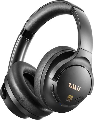 1Mii Y8+ Noise Cancelling Headphones for Gaming, Airplane & Travel, Black | Bluetooth 6.0 Over-Ear Wireless, Hybrid ANC, 100 hrs Playtime, Comfortable, LDAC Hi-Res Audio, Deep Bass, Custom EQ via APP in Saudi Arabia