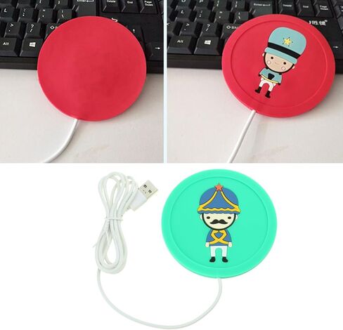 Cartoon USB Coffee Warmer Cup Pad Resin Bubble Remover Mold Heating Silicone Mat Heater for Resin Curing Tool USB Coffee Warmer Cup Pad in Saudi Arabia