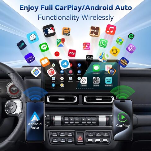 CarlinKit MINI Ultra 3 CarPlay Wireless Adapter for OEM Wired Cars (Black) in Saudi Arabia