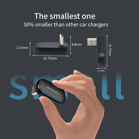 Wireless CarPlay/Android Auto 360 ° Rotation Mini Plug and Play Multicolour USB Dongle for OEM Wired CarPlay After 2016 Cars,Convert Wired to Wireless Keep Original Car Function in Saudi Arabia