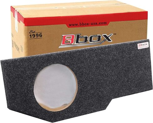 Bbox Dual 10 Inch Subwoofer Box - Sealed Carpeted Subwoofer Enclosure - Fits 2002-2018 Dodge Ram Quad Cab - Subwoofer Box for 10 Inch Subwoofers - Car Subwoofer Boxes & Enclosures - Pro Audio Tuned in Kuwait