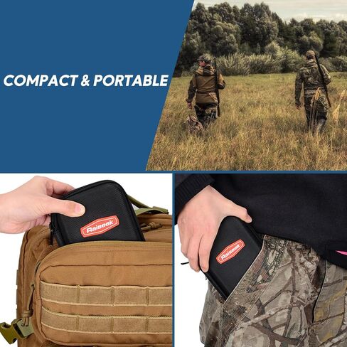 Raiseek .177 Cal & .22 Cal Airgun Cleaning Kit with Cotton Mop Brass Cleaning Rod Nylon Brushes in Zippered Organizer Compact Case in Kuwait