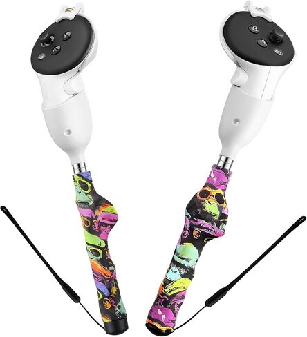 Gorilla Tag Long Arms for Meta Quest 3 & Quest 3S, Dual Controller Extensions for Beat Saber, Supernatural & VR Games, Extended Handles with Secure Lock & Ergonomic Grips (Quest 3/3S) in Saudi Arabia