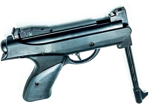 5.5mm 22 Caliber Pistol Air Pellet Gun 450-350 FPS with Pack of 200 Pellets Break Barrel in Saudi Arabia