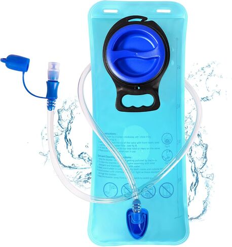 MIYCOO Hydration Bladder, 2L Leak Proof Water Bladder for Hiking Backpack, BPA Free Wide Opening Water Reservoir Bag for Camping, Running, Cycling, Climbing in Saudi Arabia