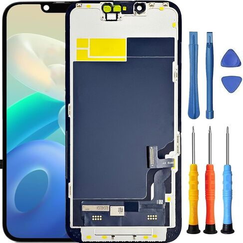 for iPhone 13 Screen Replacement | for IPhone 13 Screen Replacement kit A2482 A2631 A2633 A2634 A2635 Touch Screen LCD Display Digitizer Assembly in Kuwait