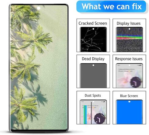 AMOLED for Google Pixel 8 Pro LCD Screen Replacement for Google Pixel 8 Pro LCD Display Touch Screen Display Assembly Repair Kits with Frame GC3VE, G1MNW (Fingerprint Cable Transfer Required) in Saudi Arabia