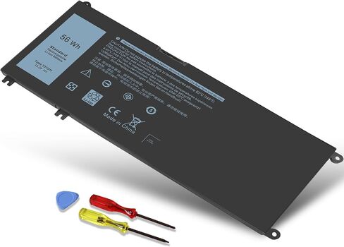 42Wh YRDD6 1VX1H Battery for Dell Inspiron 5482 5485 7586 3583 5491 5591 5481 3310 2-in-1 5593 5584 3493 3593 3793 5480 3582 5581 5590 3584 5493 5585 5594 5598 3501 P93G001 VM732 Vostro 3491 5490 in Saudi Arabia