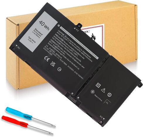 42Wh YRDD6 1VX1H Battery for Dell Inspiron 5482 5485 7586 3583 5491 5591 5481 3310 2-in-1 5593 5584 3493 3593 3793 5480 3582 5581 5590 3584 5493 5585 5594 5598 3501 P93G001 VM732 Vostro 3491 5490 in Saudi Arabia