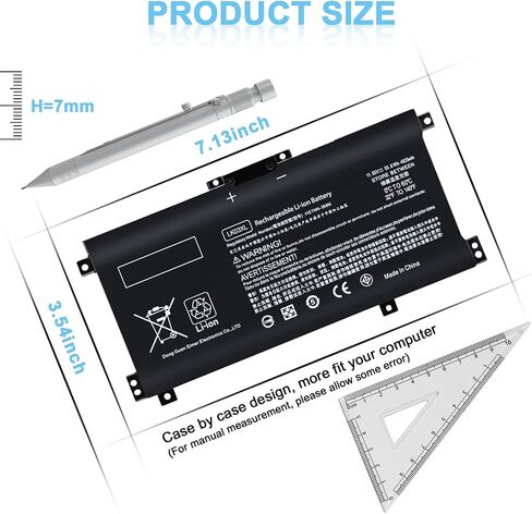 LK03XL Battery Compatible with HP Envy X360 Convertible Notebook 15m-cn0xxx 15m-cn0012dx 17m-ae0xx 15m-bp 17-ae1xx 15-bq2xx 17t-ce 15m-cn0011dx 15m-bp112dx LKO3XL 916814-855 L09281-855 in Kuwait