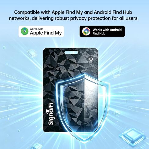 Wallet Tracker Card for iOS & Android,Ultra-Thin IP68 Waterproof | Long Battery Life,works with Apple Find My & Google Find Hub,Wireless Charging,Perfect for Wallets, Passports, Bags & Pets in Saudi Arabia