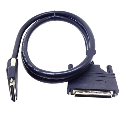 SCSI Data Cable VHDCI68 to HPDB68 External Adapter Cord VHDCI 68 to HPDB 68 Pin Connection Cable 1.5m in Saudi Arabia