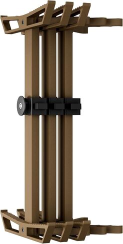 UIIHUNT Climbing Sticks for Hunting, 17" Aluminum with Non-Slip Steps | Compact Mobile Design, Saddle Hunting Ready, Secure Tree Attachment, Easy Backcountry Transport in Saudi Arabia