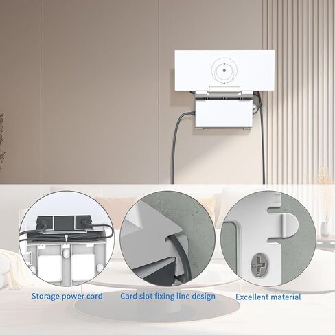 Starlink Gen3 Router Wall Mount Compatible with Starlink 4/4X/Gen3 | Power Supply Mount Kit High Performance Dish in Saudi Arabia