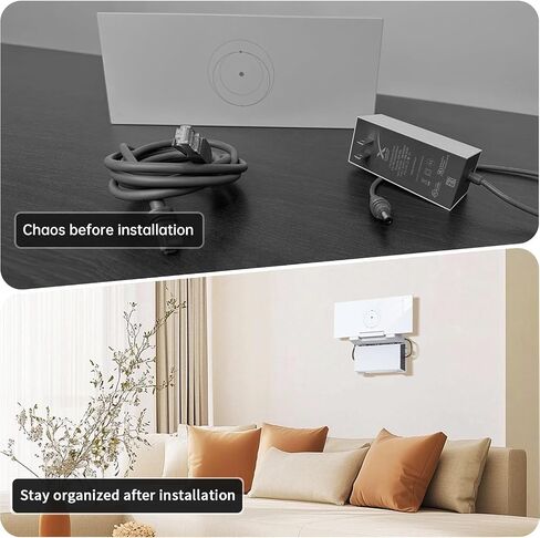 Starlink Gen3 Router Wall Mount Compatible with Starlink 4/4X/Gen3 | Power Supply Mount Kit High Performance Dish in Saudi Arabia