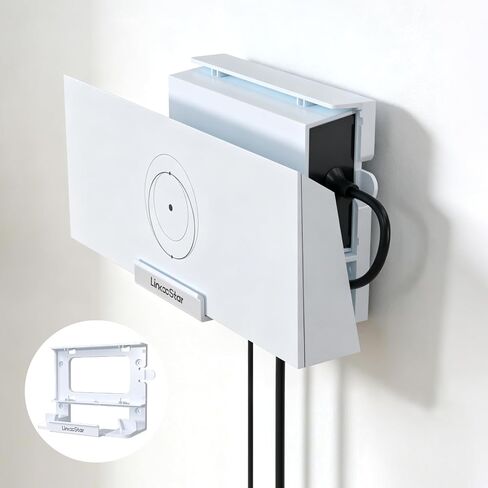 for Starlink Gen 3 Router Mount All-in-One Starlink Gen 3 Router Wall Mount | For Starlink Standard V3/4X Mesh Router & Gen 3/4X Power Supply Mounting Kit Space-Saving Starlink Router Wall Mount-LM-3C" in Saudi Arabia