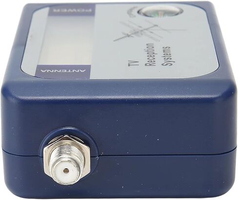 Fabater Digital TV Signal Finder, High Accuracy 170 860MHz Backlight TV Antenna Signal Strength Meter, Mini Finder with Portable Design for Satellite Detection in Saudi Arabia