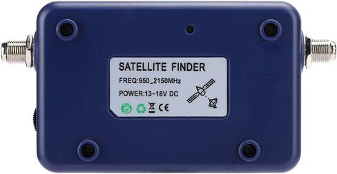 Fabater Portable Digital Satellite Signal Finder Meter 950-2150MHz LCD Display Signal Strength Meter with Electronic Buzzer Backlight Online Sensitive Builtin Amplifier for TV in Saudi Arabia